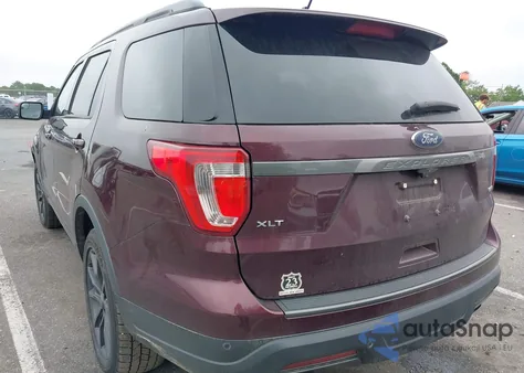 2018 Ford Explorer Xlt из США, поврежденный, VIN 1FM5K8DH5JGC61496